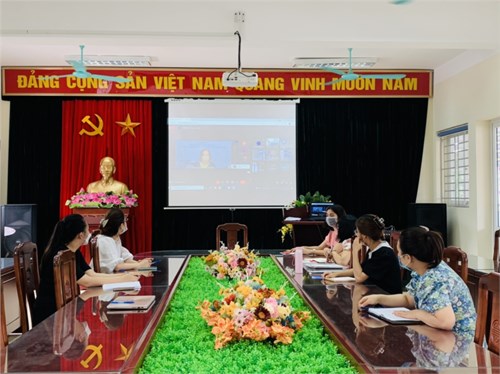 Ngày 14/6/2021: Trường TH Trung Thành tham gia tập huấn SGK môn Đạo đức lớp 2 bộ sách Kết nối